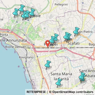 Mappa SS  18 KM 24+623, 80045 Pompei NA, Italia (3.01357)