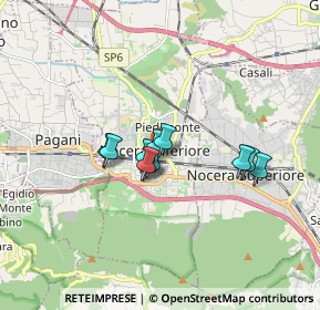 Mappa Via G. B. Castaldo, 84014 Nocera Inferiore SA, Italia (1.22909)