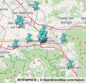 Mappa Via G. B. Castaldo, 84014 Nocera Inferiore SA, Italia (3.2)