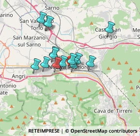 Mappa Via G. B. Castaldo, 84014 Nocera Inferiore SA, Italia (2.95357)