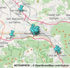 Mappa Via G. B. Castaldo, 84014 Nocera Inferiore SA, Italia (2.53833)