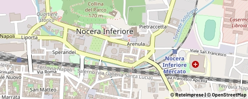 Mappa Nocera Inferiore
