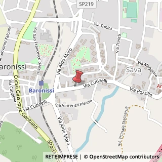 Mappa Via Cutinelli, 121, 84081 Baronissi, Salerno (Campania)