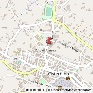 Mappa Via fasano 10, 72014 Cisternino, Brindisi (Puglia)