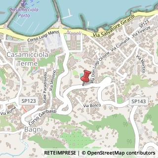 Mappa Corso Vittorio Emanuele, 29, 80074 Casamicciola Terme, Napoli (Campania)
