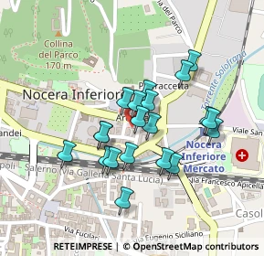 Mappa Via Guglielmo Marconi, 84014 Nocera Inferiore SA, Italia (0.192)