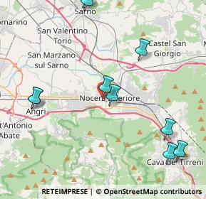 Mappa Via E. Astuti, 84014 Nocera Inferiore SA, Italia (5.69636)