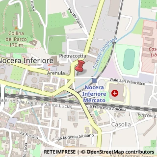 Mappa Via Orlando Gennaro, 84014 Nocera Inferiore SA, Italia, 84014 Nocera Inferiore, Salerno (Campania)