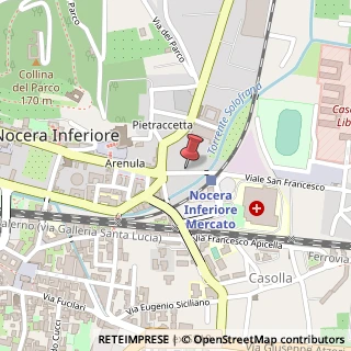 Mappa Via Orlando Gennaro, 31, 84014 Nocera Inferiore, Salerno (Campania)