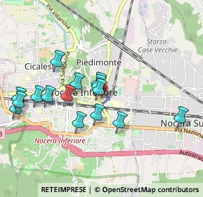 Mappa Via G. Orlando, 84014 Nocera Inferiore SA, Italia (0.99333)