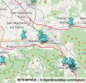 Mappa Via G. Orlando, 84014 Nocera Inferiore SA, Italia (5.44583)