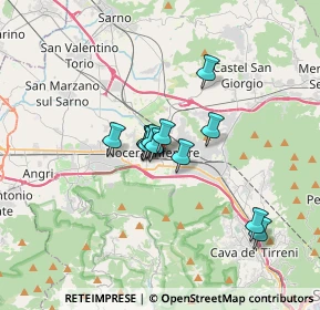 Mappa Via G. Orlando, 84014 Nocera Inferiore SA, Italia (2.385)