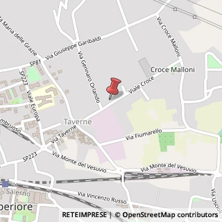 Mappa Viale Croce, 33, 84015 Nocera Superiore, Salerno (Campania)