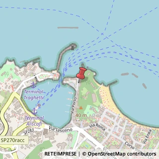 Mappa Via Porto, 107, 80077 Ischia, Napoli (Campania)