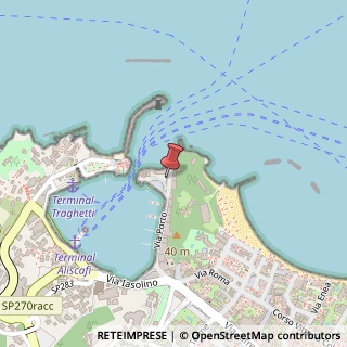 Mappa Via Porto, 16, 80077 Ischia, Napoli (Campania)