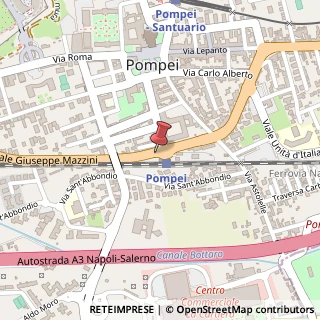 Mappa Viale G. Mazzini, 50, 80045 Pompei, Napoli (Campania)