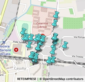 Mappa Via Padre Prisco Pecoraro, 84014 Nocera Inferiore SA, Italia (0.20667)