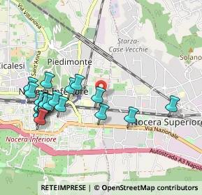 Mappa Via Padre Prisco Pecoraro, 84014 Nocera Inferiore SA, Italia (1.146)