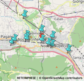 Mappa Via Padre Prisco Pecoraro, 84014 Nocera Inferiore SA, Italia (1.72545)