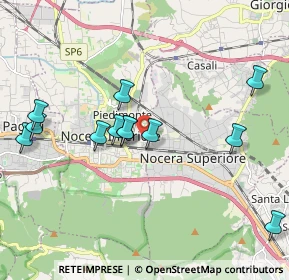 Mappa Via Padre Prisco Pecoraro, 84014 Nocera Inferiore SA, Italia (2.15833)