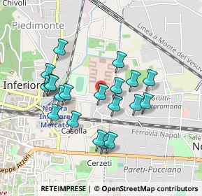 Mappa Via Padre Prisco Pecoraro, 84014 Nocera Inferiore SA, Italia (0.4465)