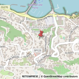 Mappa Via Palermo, 1, 80074 Casamicciola Terme, Napoli (Campania)
