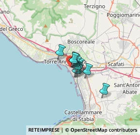 Mappa Via Saline, 80058 Torre Annunziata NA, Italia (1.40364)