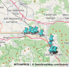 Mappa Via Egri Erbstein, 84014 Nocera Inferiore SA, Italia (4.22615)