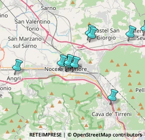 Mappa Via Egri Erbstein, 84014 Nocera Inferiore SA, Italia (3.66818)