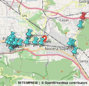 Mappa Via Egri Erbstein, 84014 Nocera Inferiore SA, Italia (2.6635)
