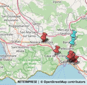 Mappa Via Egri Erbstein, 84014 Nocera Inferiore SA, Italia (10.111)