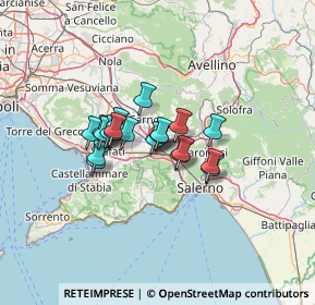 Mappa Via Egri Erbstein, 84014 Nocera Inferiore SA, Italia (9.0555)