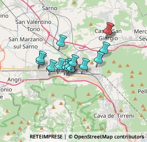 Mappa Viale San Francesco, 84014 Nocera Inferiore SA, Italia (2.474)