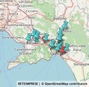 Mappa Viale San Francesco, 84014 Nocera Inferiore SA, Italia (10.71824)