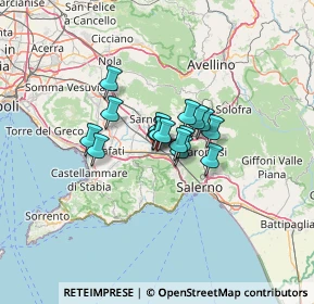 Mappa Viale San Francesco, 84014 Nocera Inferiore SA, Italia (7.55375)