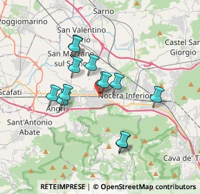 Mappa Via Giuseppe Verdi, 84016 Pagani SA, Italia (3.09846)