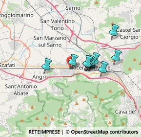 Mappa Via Giuseppe Verdi, 84016 Pagani SA, Italia (2.76455)