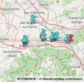 Mappa Via Giuseppe Verdi, 84016 Pagani SA, Italia (2.94)