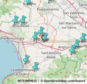 Mappa Via Sannazzaro, 84018 Scafati SA, Italia (5.42538)