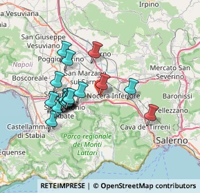 Mappa Via Tommaso Cauciello, 84016 Pagani SA, Italia (6.76316)
