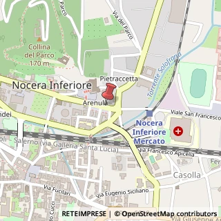 Mappa Via Giovan Battista Castaldo, 55, 84014 Nocera Inferiore, Salerno (Campania)