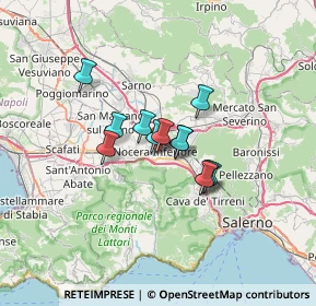 Mappa Via Carmelo Ventra, 84014 Nocera Inferiore SA, Italia (4.46333)