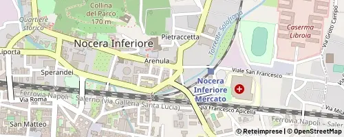 Mappa Nocera Inferiore