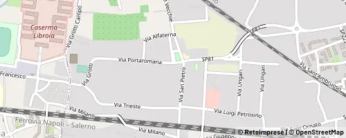 Mappa Nocera Superiore