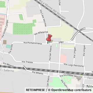 Mappa Via Romana Porta, 1, 84015 Nocera Superiore, Salerno (Campania)