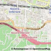 Kaart Nocera Inferiore