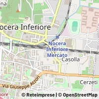 Karte Nocera Inferiore