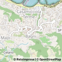 Karta Casamicciola Terme