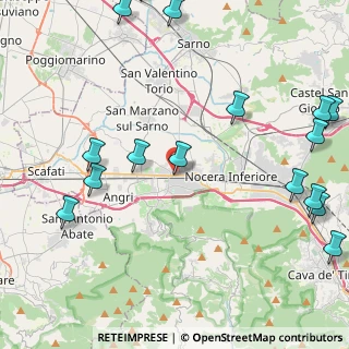 Mappa SR18, 84016 Pagani SA, Italia (6.41188)