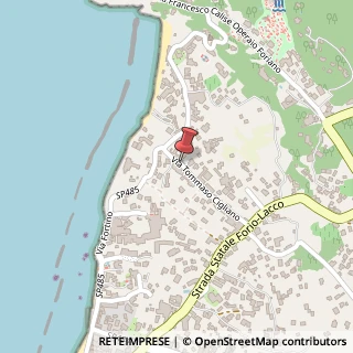 Mappa Via Tommaso Cigliano,  48, 80075 Forio, Napoli (Campania)